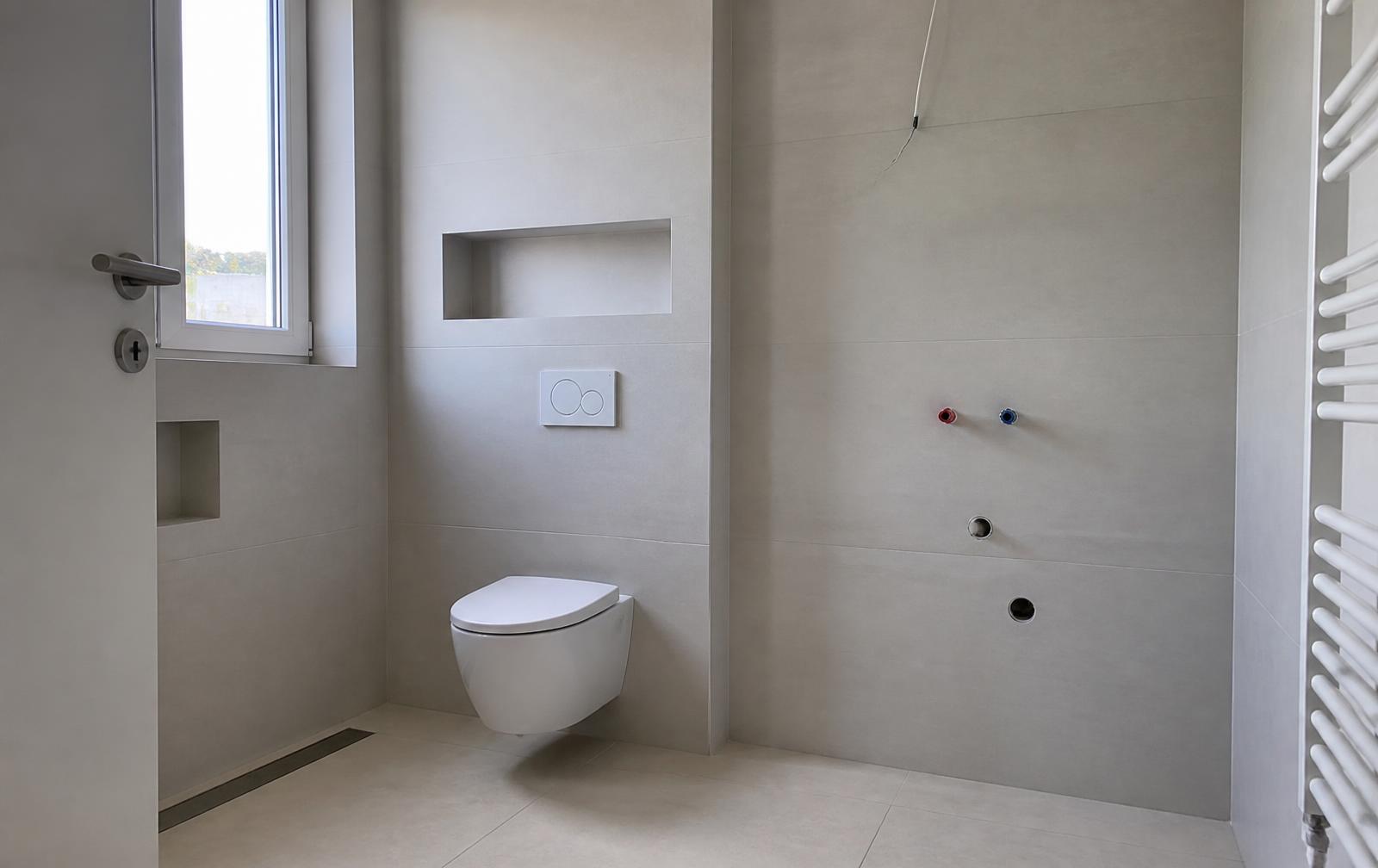 Badkamer renovatie door loodgieter Michel in Scherpenzeel en omgeving